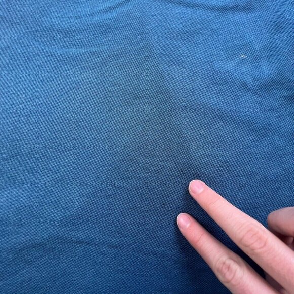 Travis Matthew Polo Large Short Sleeve Blue w Pocket HARMONY CLUB GOLFING - Picture 12 of 16